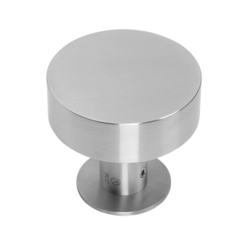 ROUND FLAT CENTRE DOOR KNOB (GRADE 316)